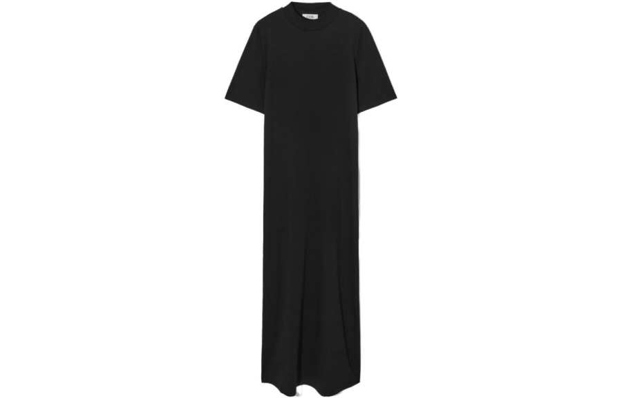 COS Short Sleeved Dress Women's Black