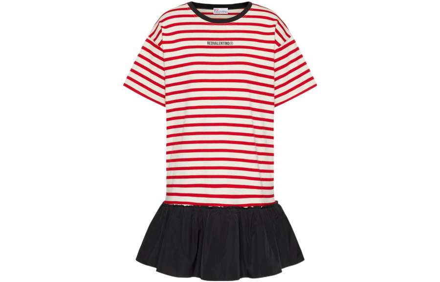 RED VALENTINO Short Sleeved Dress Women's Red