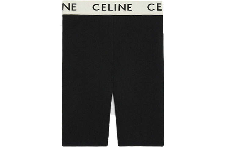 CELINE Sports Shorts Women's Black Moderate