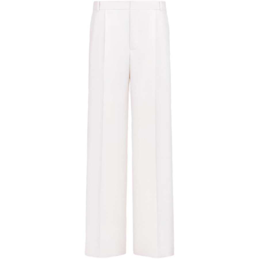 DIOR Christian DIOR Pleat Detailed Flared Trousers