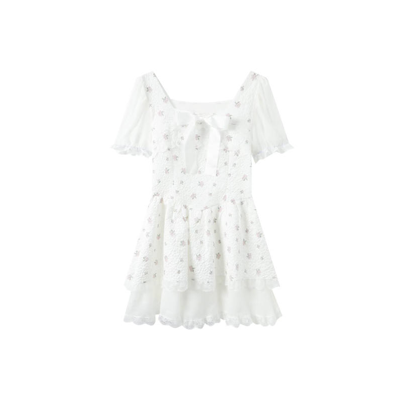PAVLISOVA Short Sleeved Dress Women's White