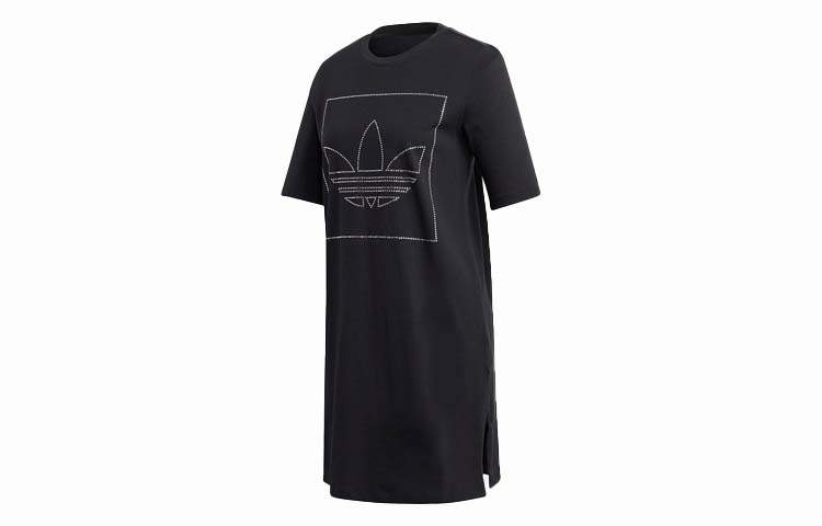 Adidas Originals Short Sleeved Dress Women's Black