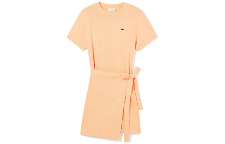 LACOSTE LACOSTE Oversized Jersey Dress