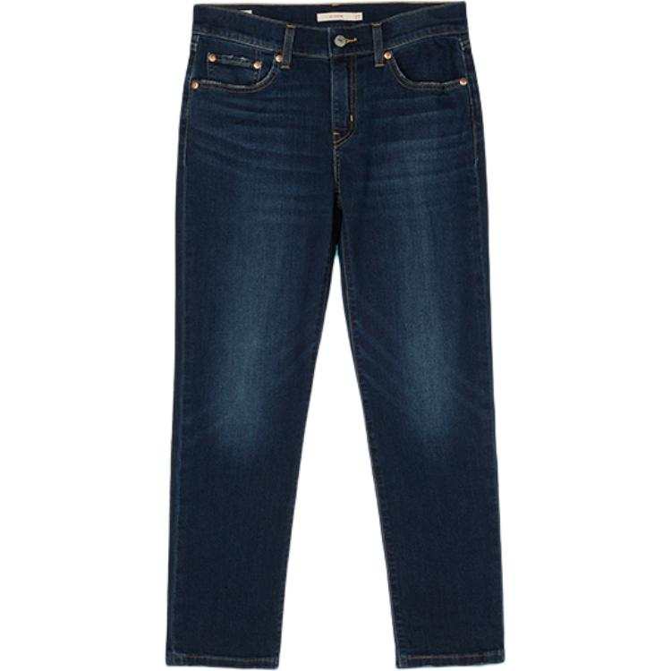 Levis Jeans Women's Dark Blue Moderate Straight Fit Pants