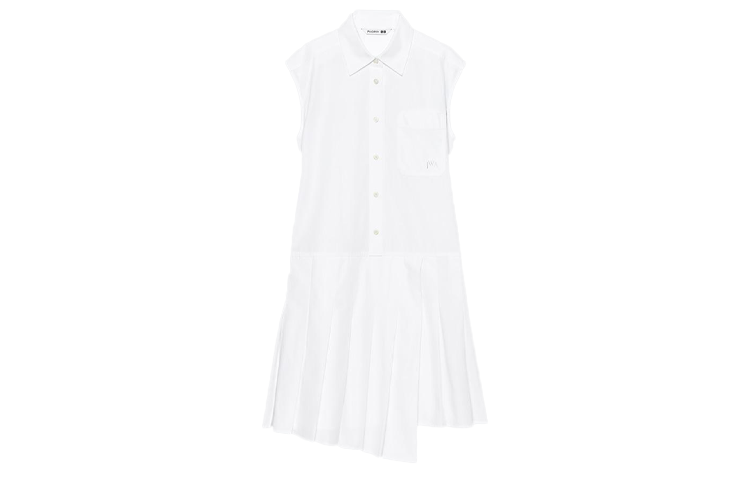 JW Anderson Sleeveless Dresses Women's White Moderate Mid Length