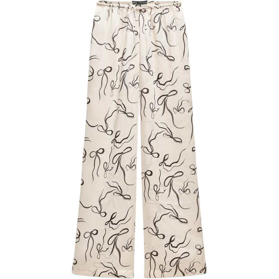 ZARA Casual Pants Women's White