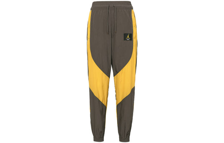 Jordan Jordan Knitted Sweatpants Women's Brown Yellow