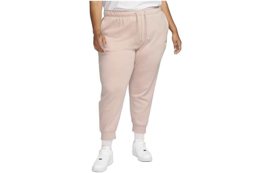 Nike Nike Knitted Sweatpants Women's Lotus Color Moderate Cuffed Pants