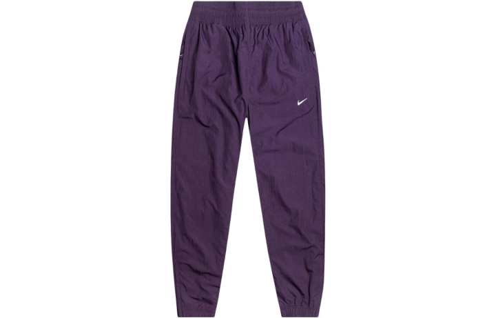 Nike Nike Knitted Sweatpants Women's Purple Moderate Straight Fit Pants