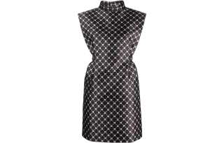 Lanvin All Over Floral Printed Mini Dress