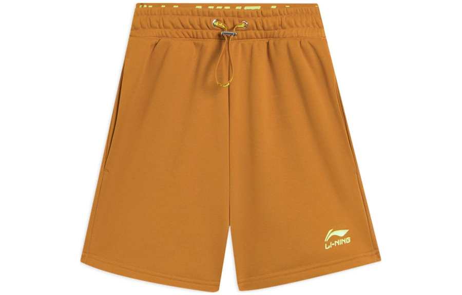 Li-Ning Li Ning China Li Ning Casual Shorts Women's Brown Moderate
