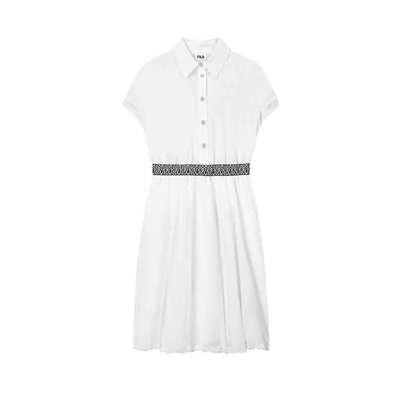 FILA SS24 Short Sleeved Dress Women's Early Snow