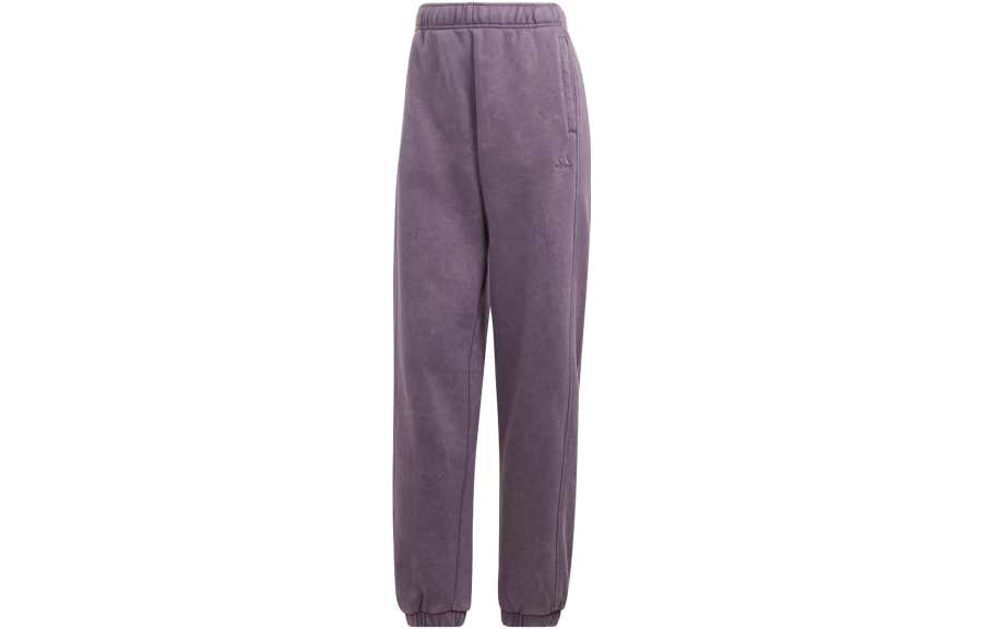 Adidas Adidas Knitted Sweatpants Women's Purple Moderate Cuffed Pants