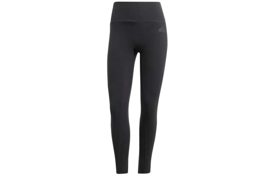 Adidas Adidas Lounge Ribbed High Waist 7/8 Leggings Women's Black