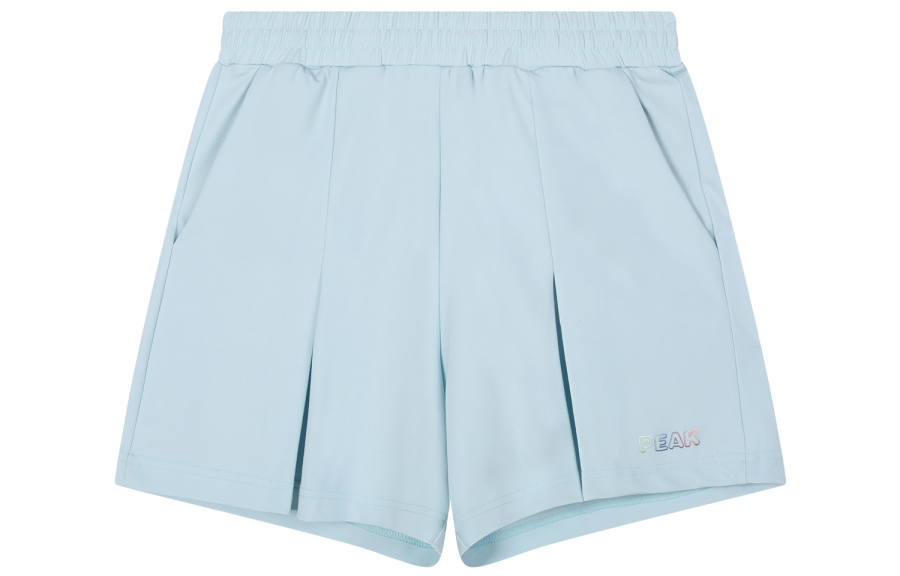 PEAK Casual Shorts Women's Light Gray Green Moderate