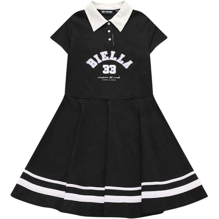 FILA FUSION Short Sleeved Dress Women's Jet Black
