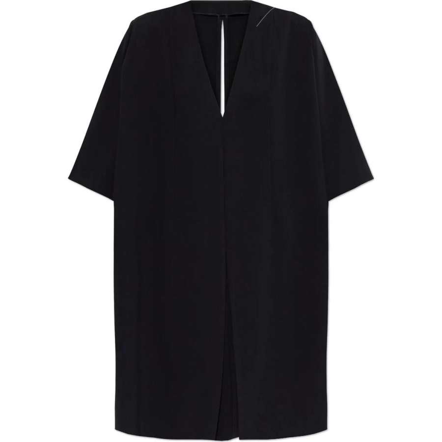 MM6 Maison Margiela V Neck Shift Mini Dress