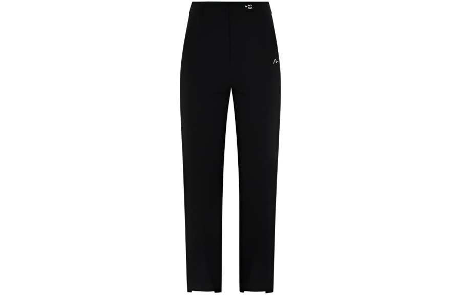 EVISU Jeans Women's Black Moderate Straight Fit Pants
