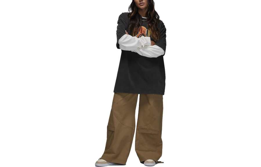 Jordan Jordan Heavyweight Chicago Pants Cargo Pants Women's Brown