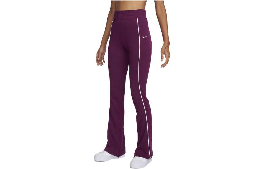 Nike Nike Knitted Sweatpants Women's Purple Moderate Slim Fit Pants