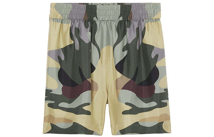 Burberry Casual Shorts Women's Green Moderate