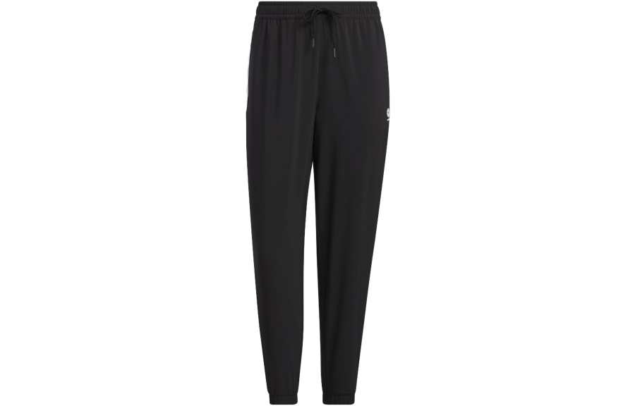 Adidas Neo Knitted Sweatpants Women's Black Moderate Cuffed Pants