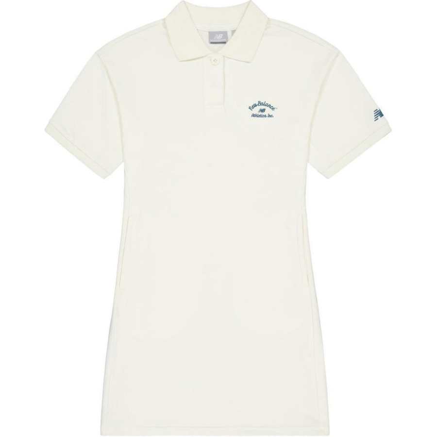 New Balance New Balance Short Sleeved Dress Women's Ivory White