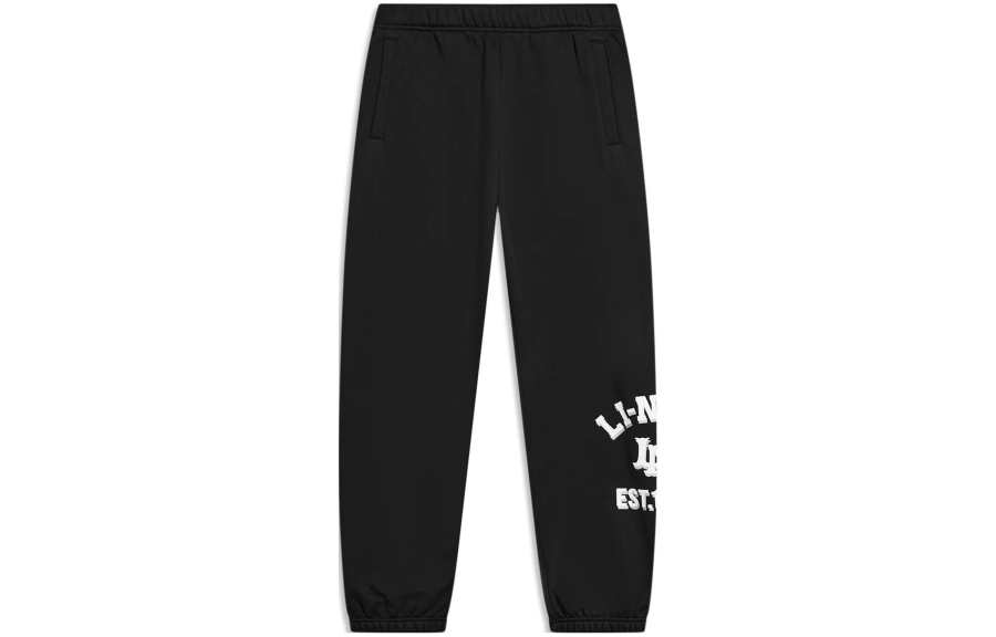 Li-Ning Li Ning Sports Life Collection Knitted Sweatpants Women's Black