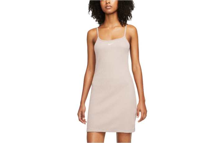 Nike Nike Slip Dresses Women's Lotus Color Square Collar Moderate Mid Length