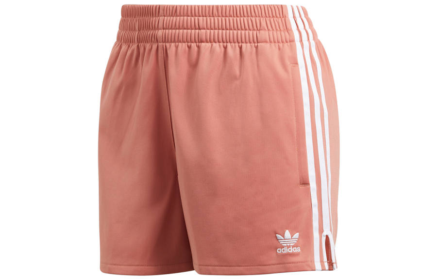 Adidas Originals 3 Stripes Casual Shorts Women's Pink Moderate