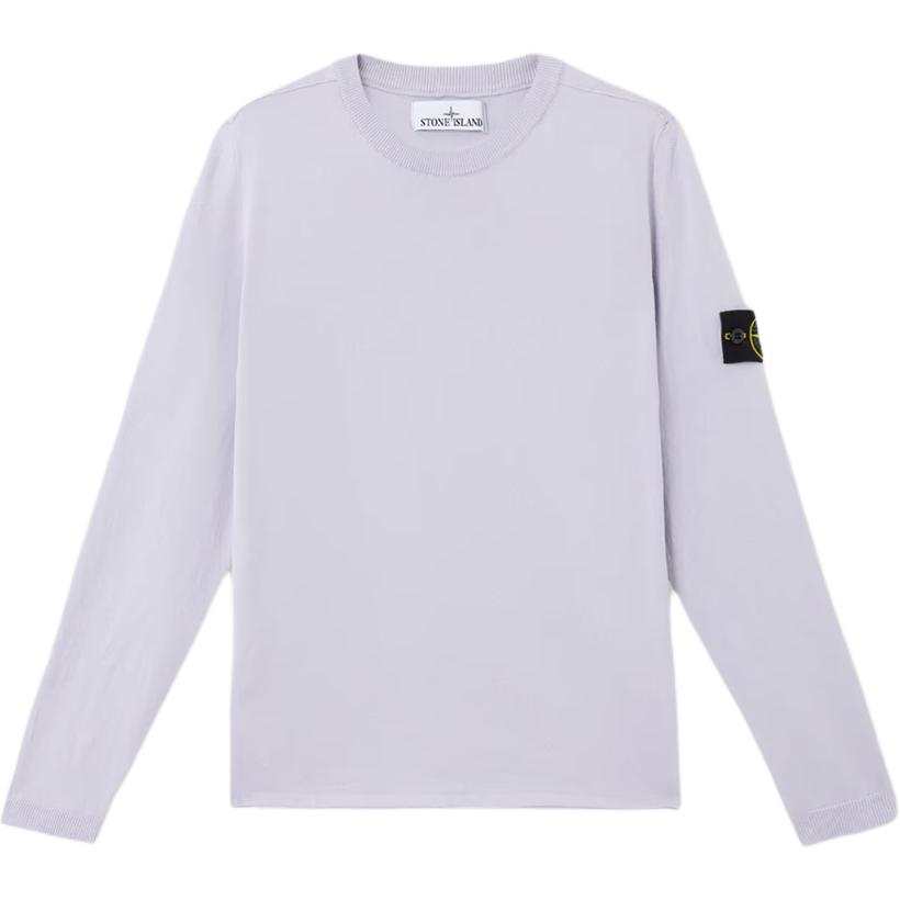 STONE ISLAND Logo Patch Crewneck Jumper