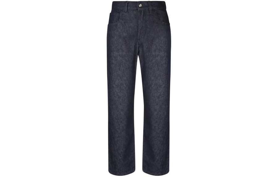 Moncler High Waist Straight Cut Trousers
