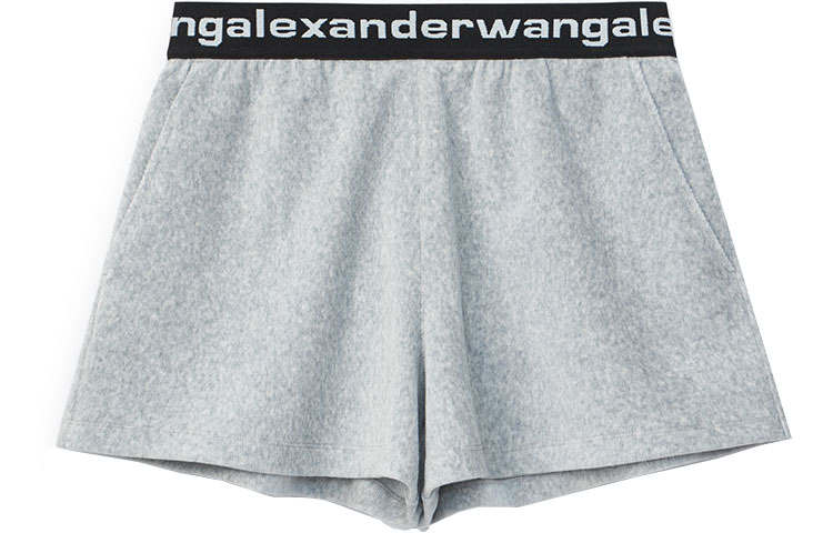 Alexander Wang Casual Shorts Women's Gray Moderate