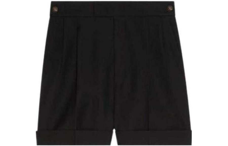 GUCCI Casual Shorts Women's Black Moderate