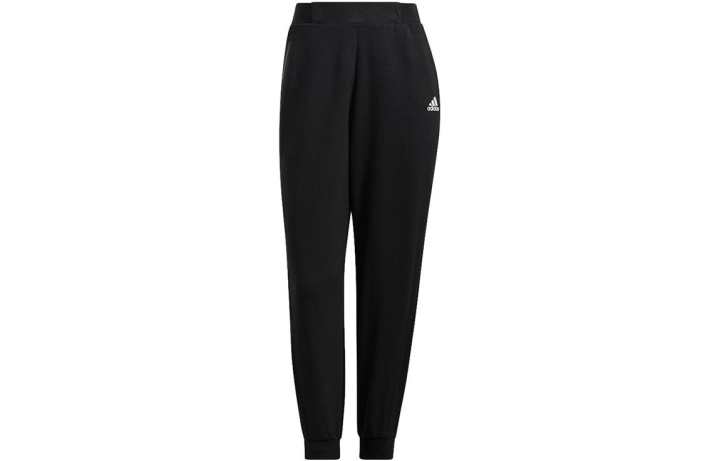 Adidas Adidas Knitted Sweatpants Women's Black Moderate Cuffed Pants