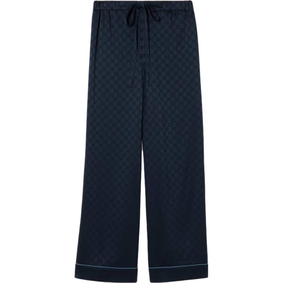 GUCCI GUCCI Monogrammed Drawstring Pants