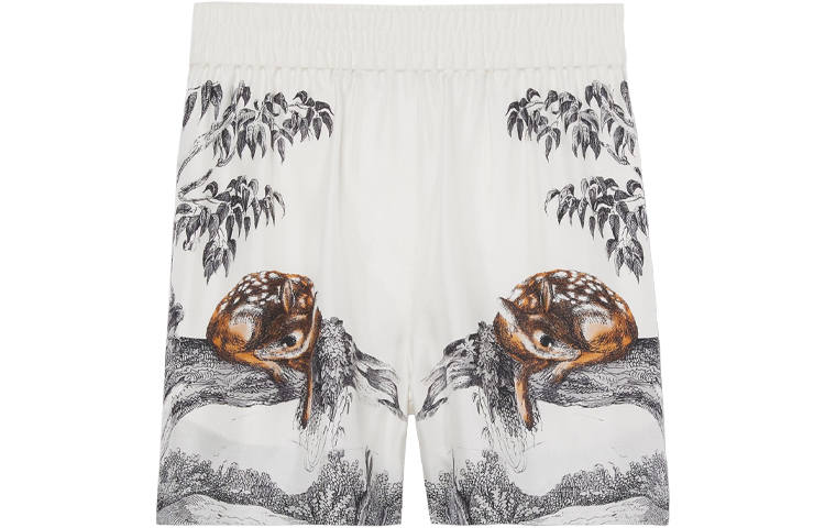 Burberry Casual Shorts Women's Light Walnut Moderate
