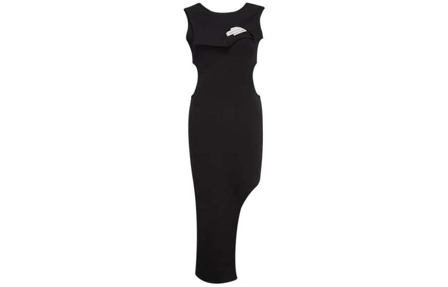 Feng Chen Wang Sleeveless Dress Women's Black