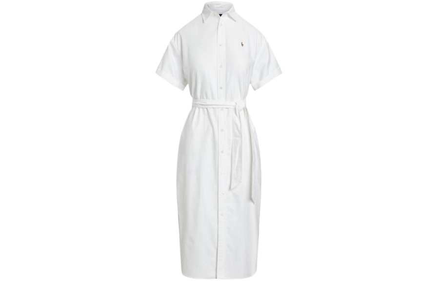 Polo Ralph Lauren belted shirt midi dress