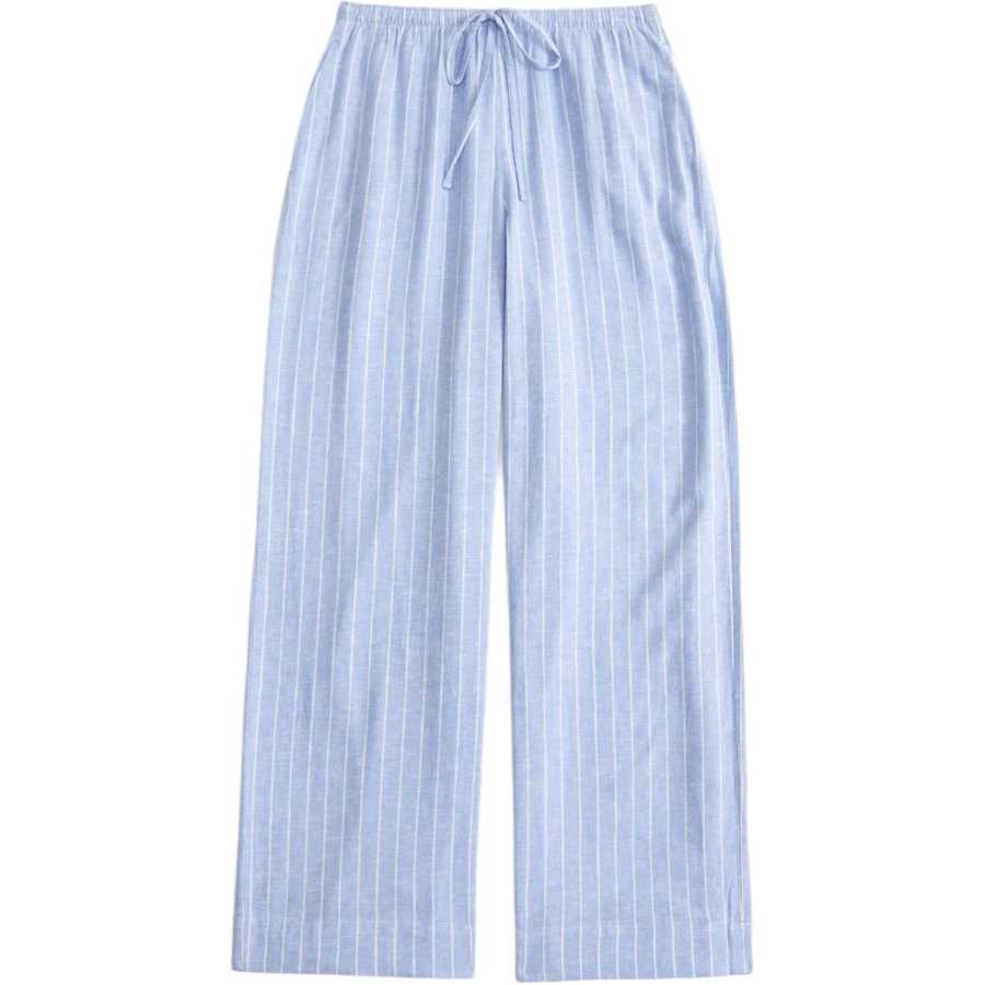 Abercrombie&Fitch Casual Pants Women's Light Blue