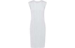 ISSEY MIYAKE Pleats Please Issey Miyake plissé-effect midi dress