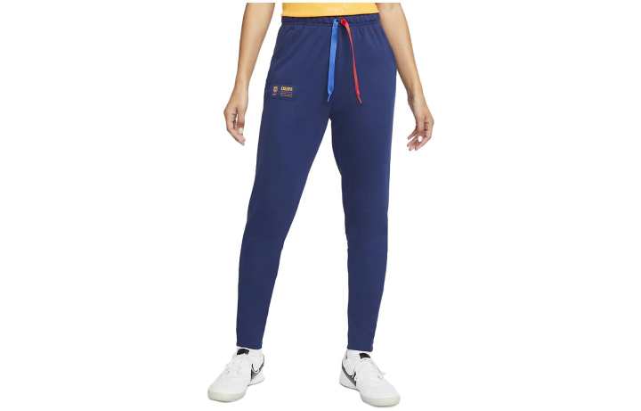 Nike Nike Knitted Sweatpants Women's Blue Moderate Cuffed Pants