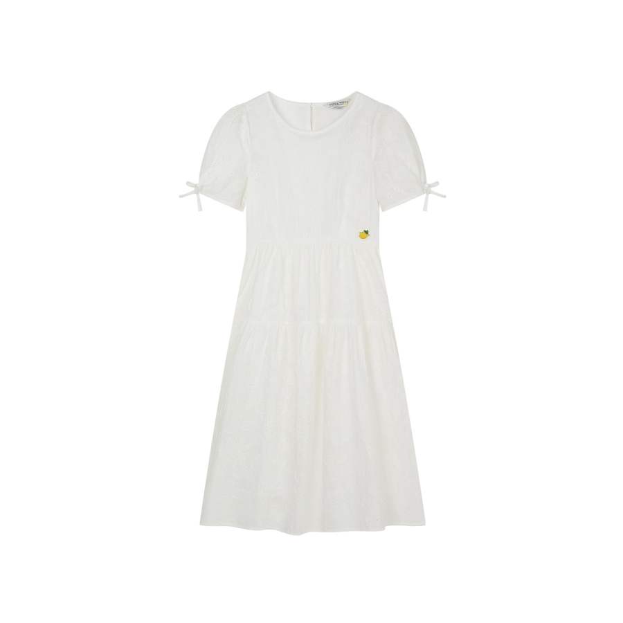 Teenie Weenie Short Sleeved Dresses Women's Crew Neck Moderate Short