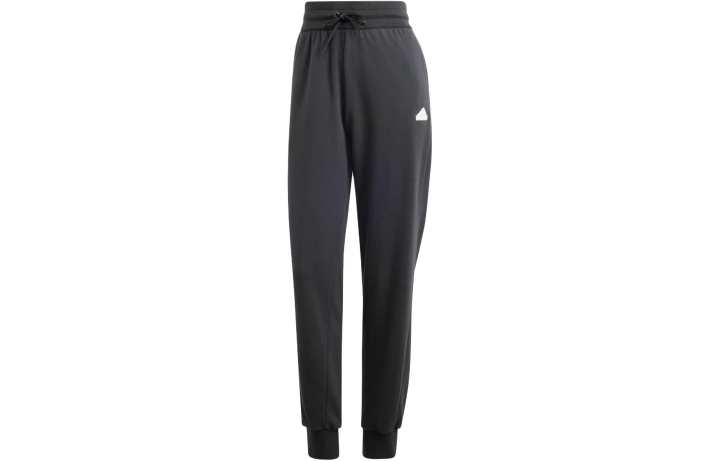 Adidas Adidas French Terry Print Regular Pants Knitted Sweatpants Women's Black