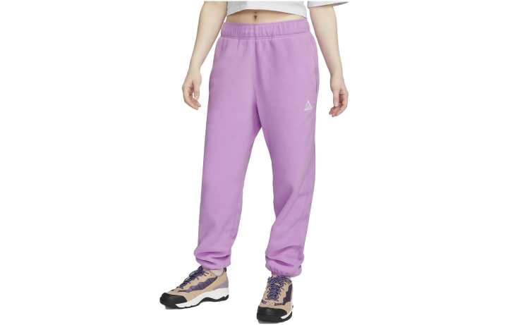 Nike Nike Knitted Sweatpants Women's Fuchsia Moderate Cuffed Pants