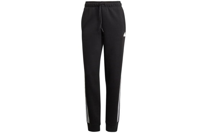 Adidas Adidas Knitted Sweatpants Women's Black Moderate Cuffed Pants