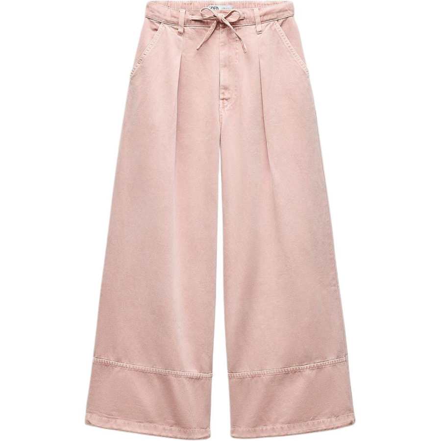 ZARA Trf Casual Pants Women's Pink