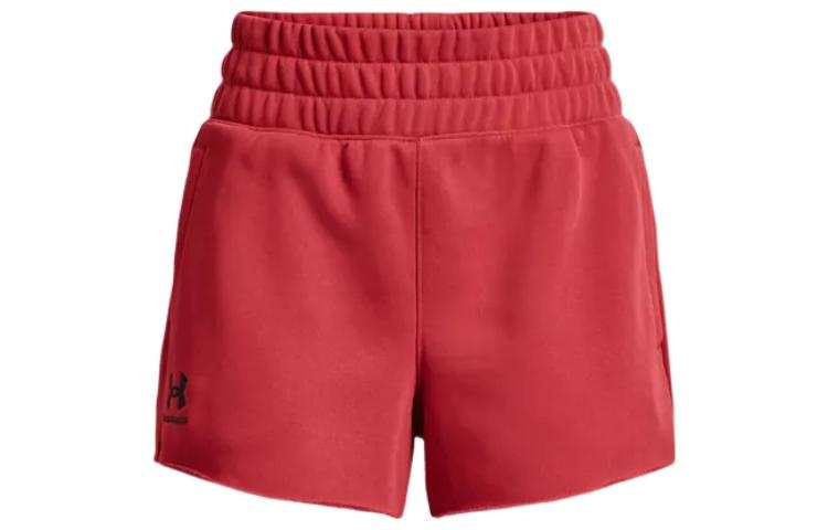 Under Armour Casual Shorts Women's Wheel Red Moderate