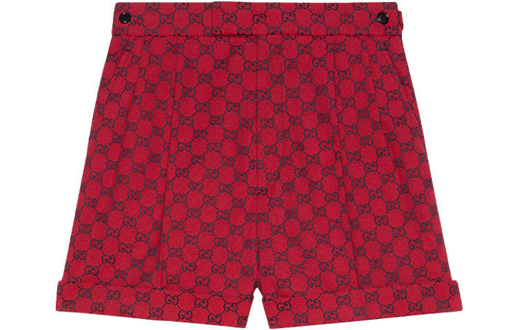 GUCCI Casual Shorts Women's Red Moderate