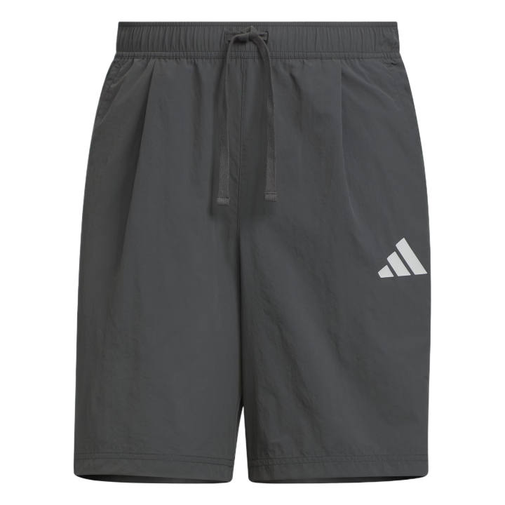 Adidas Adidas Casual Shorts Men's Solid Gray